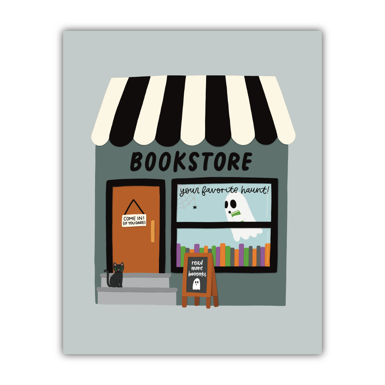 Haunted Bookstore Print