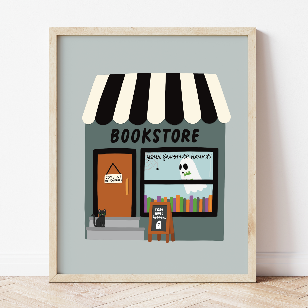 Haunted Bookstore Print