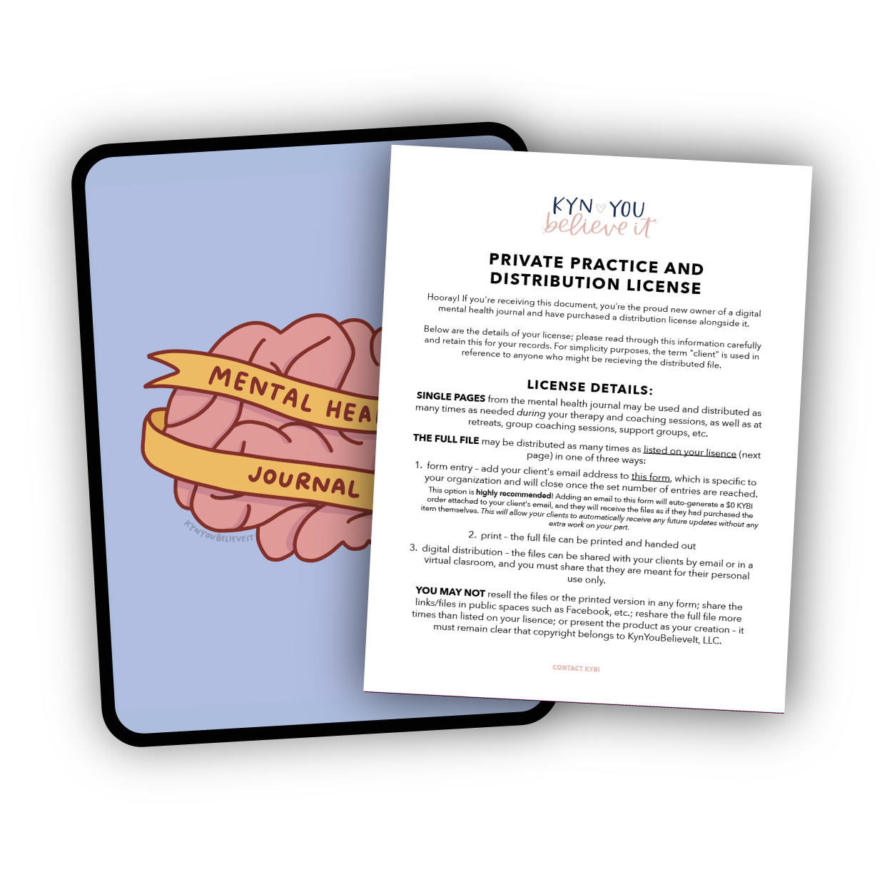 Digital Mental Health Journal Commercial License