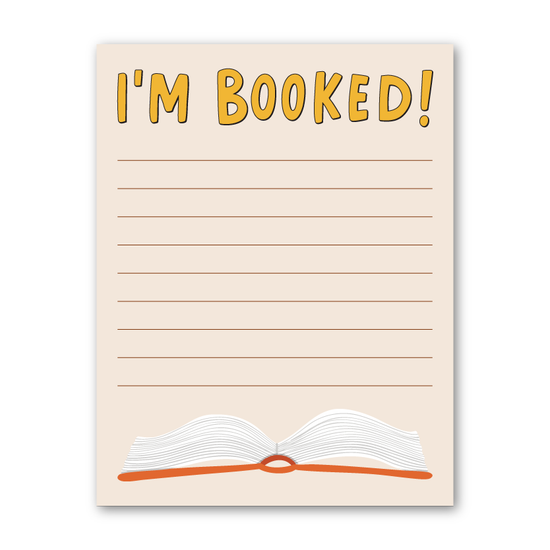 I’m Booked Notepad