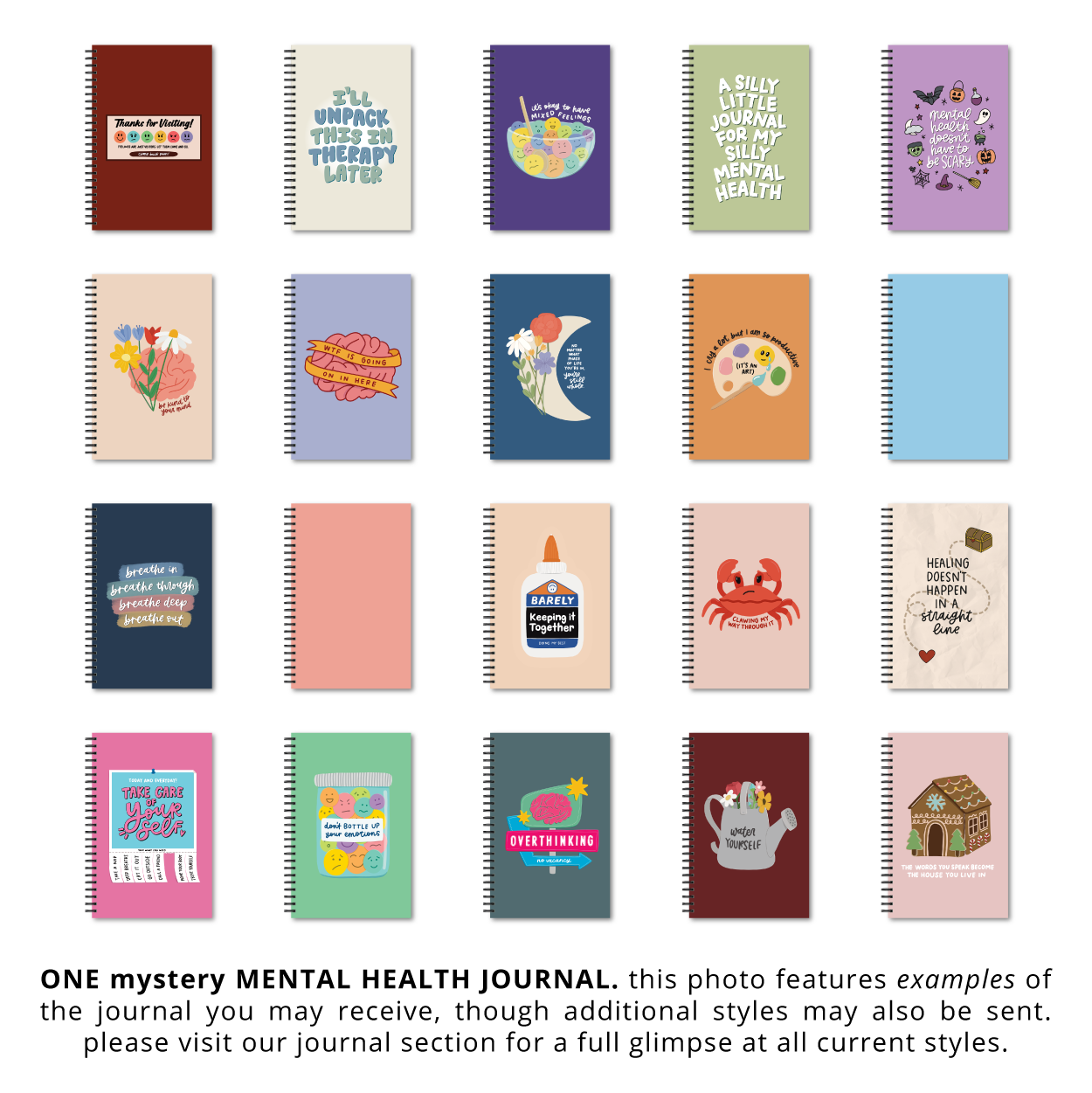 IMPERFECT Mystery Journals