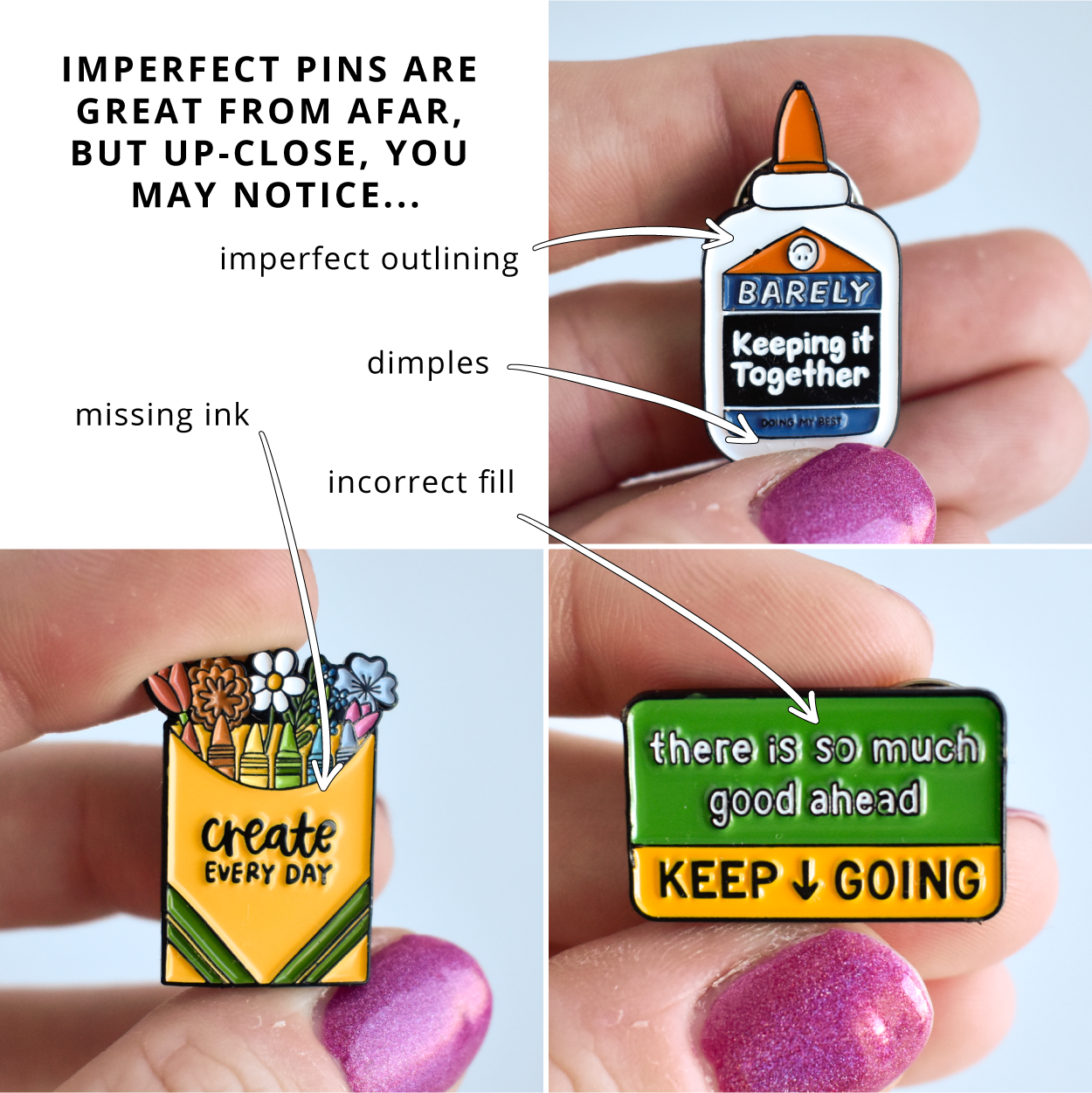 IMPERFECT Pin Grab Bags