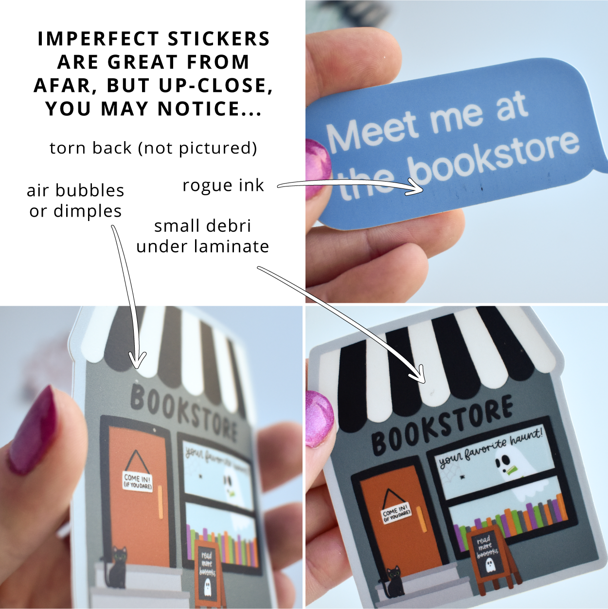 IMPERFECT Sticker Grab Bags