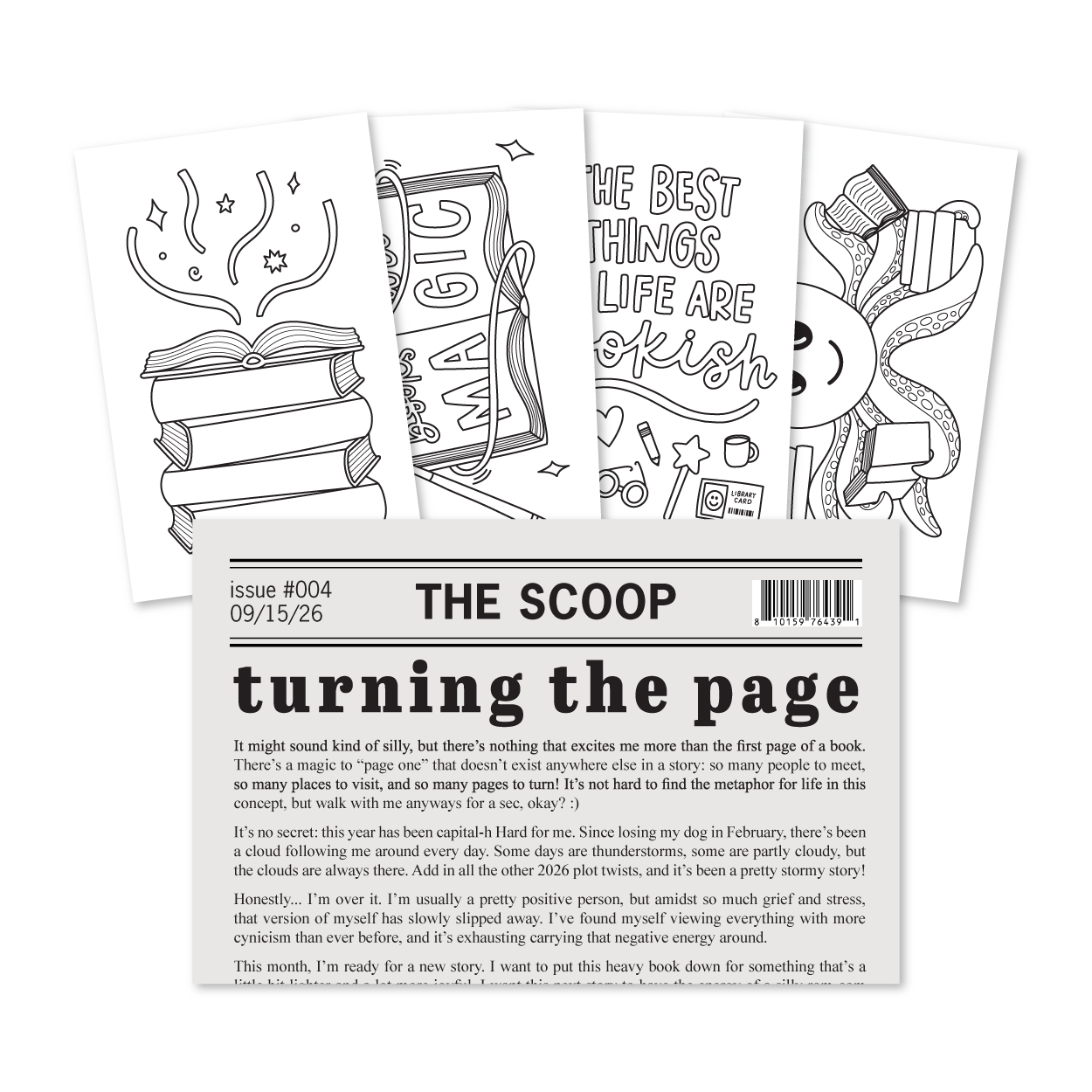 The Scoop Mail Club: Issue #4 (Ships September 18)