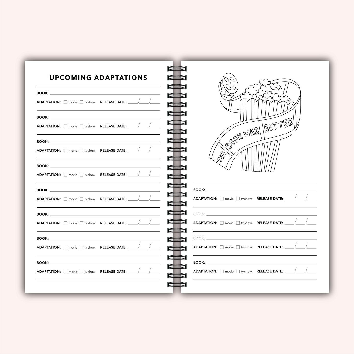 Well-Read Reading Journal