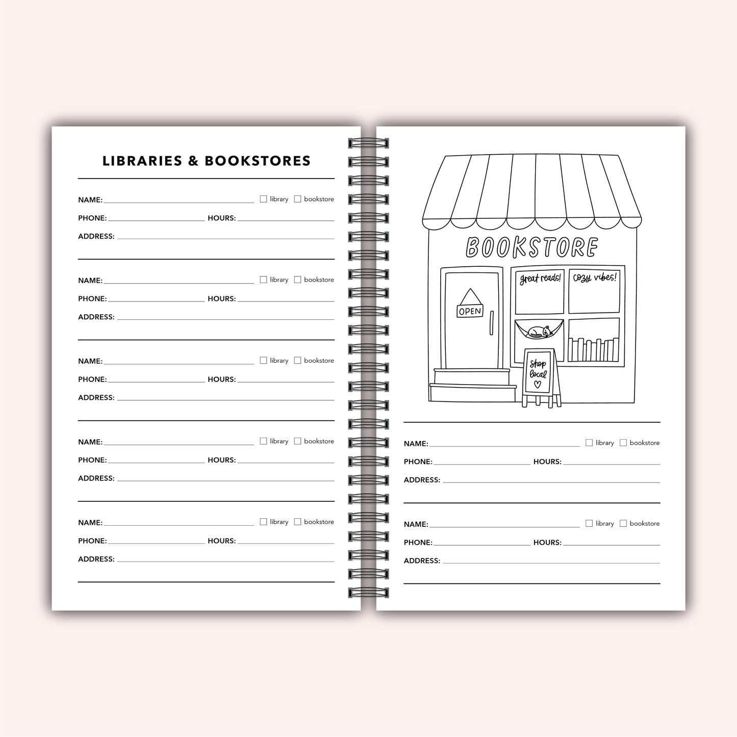 Well-Read Reading Journal