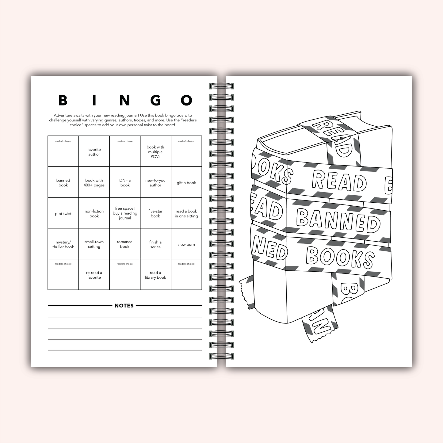 Well-Read Reading Journal