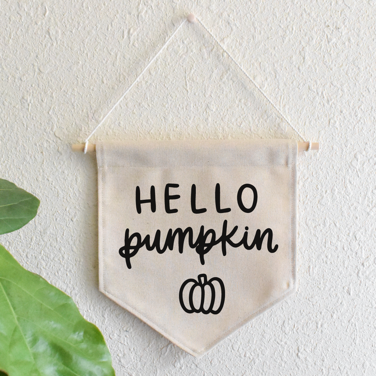 Hello Pumpkin Banner