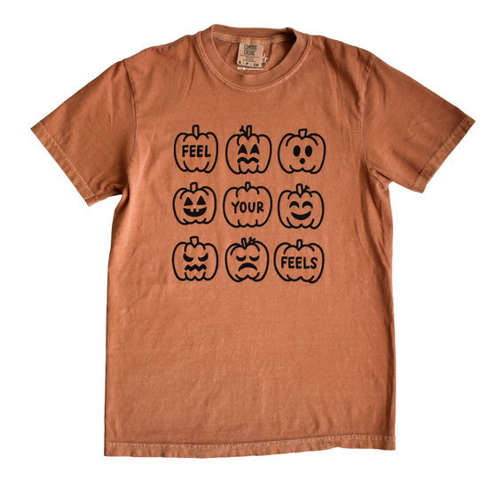 Feel Your Feels Jack-O-Lantern Tee