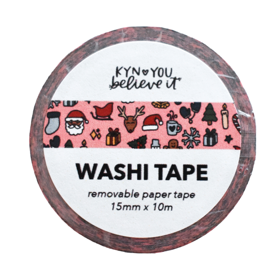 Christmas Pattern Washi Tape