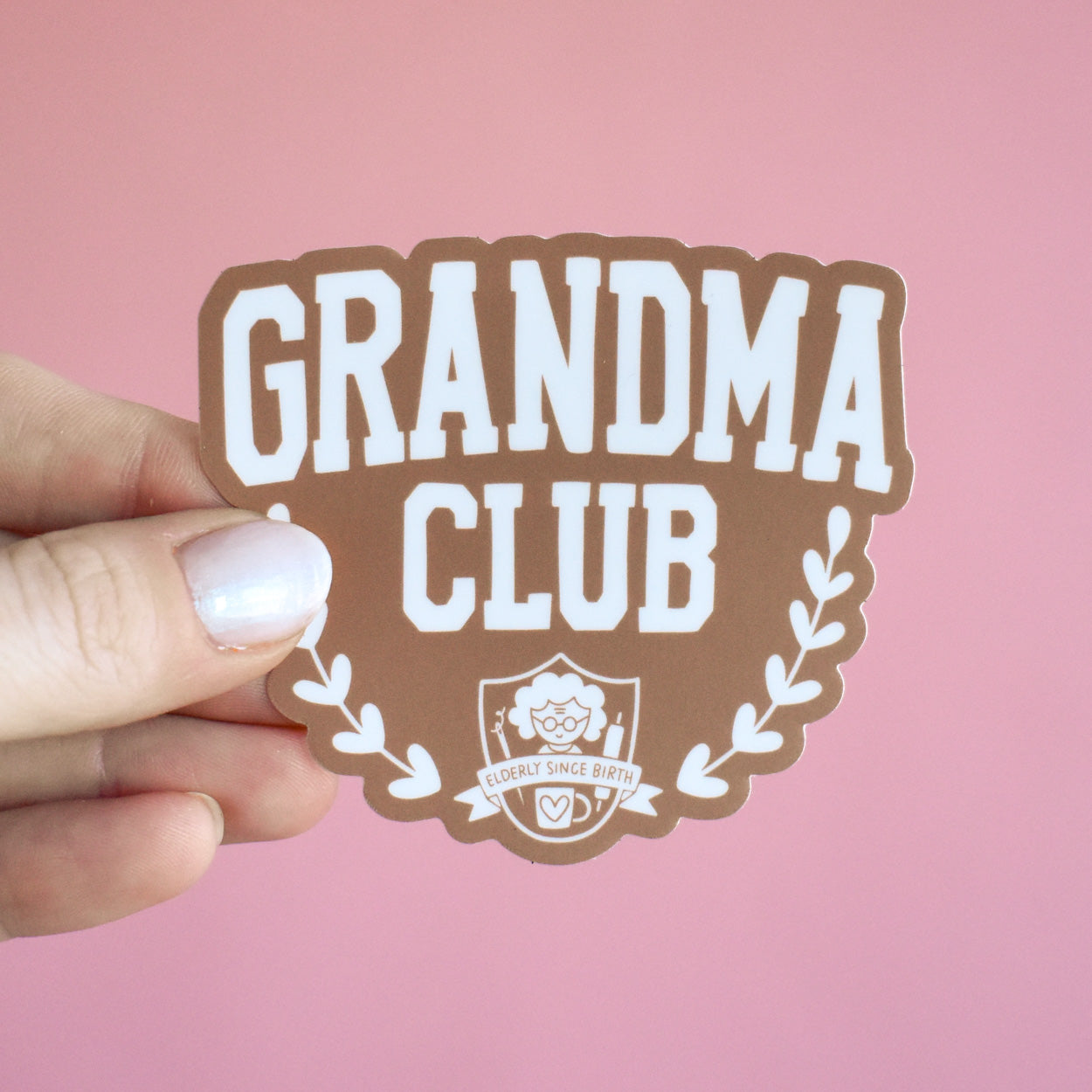 Grandma Club Sticker