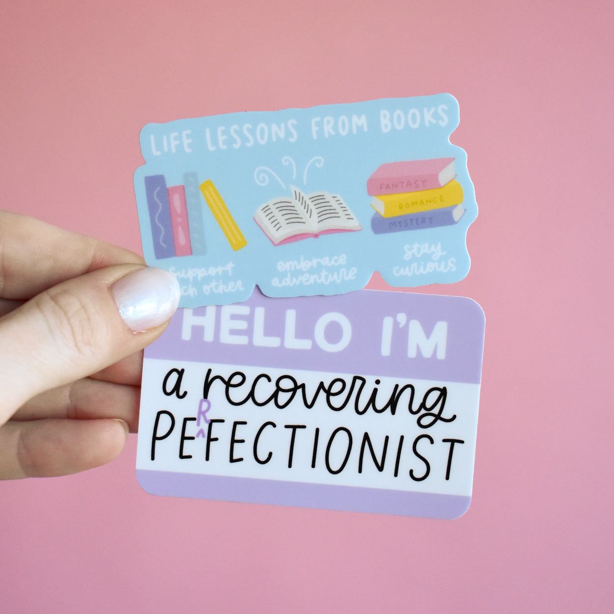 Hello / Recovering Perfectionist Sticker