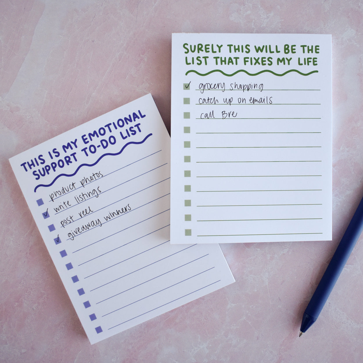 This List Will Fix My Life Notepad