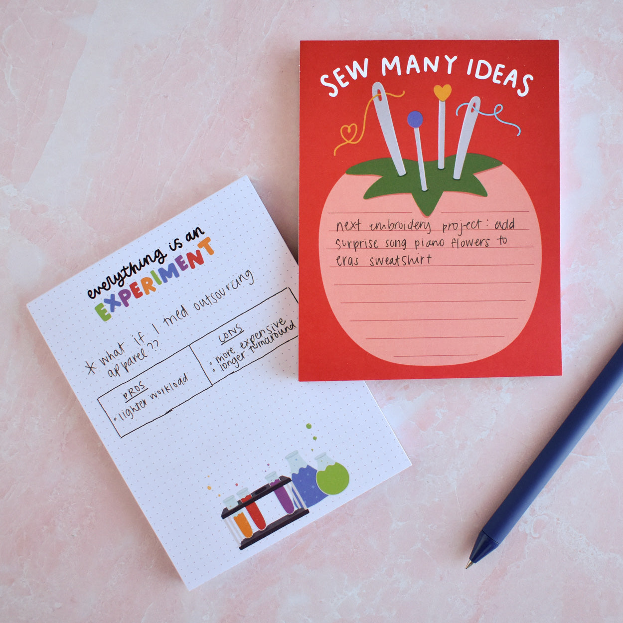 Everything Is An Experiment Notepad