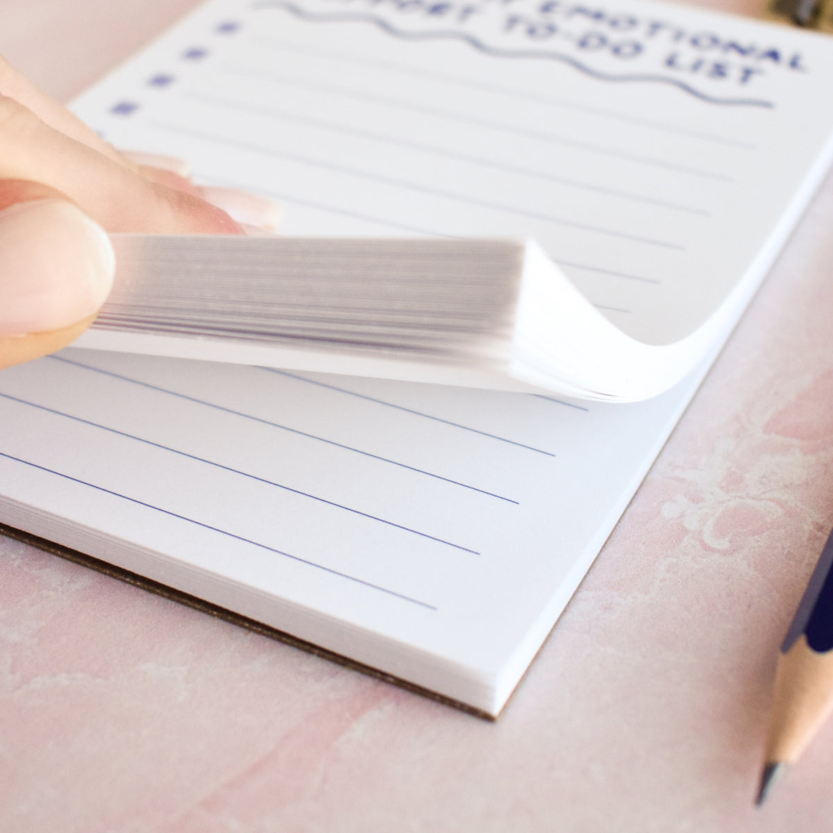 Emotional Support To-Do List Notepad | Funny Desk Decor for Office ...
