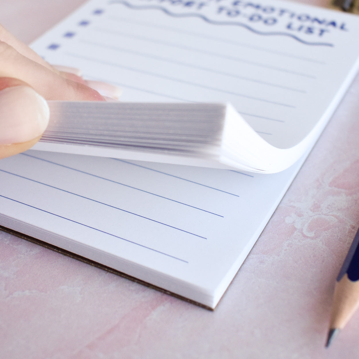 Emotional Support To-Do List Notepad