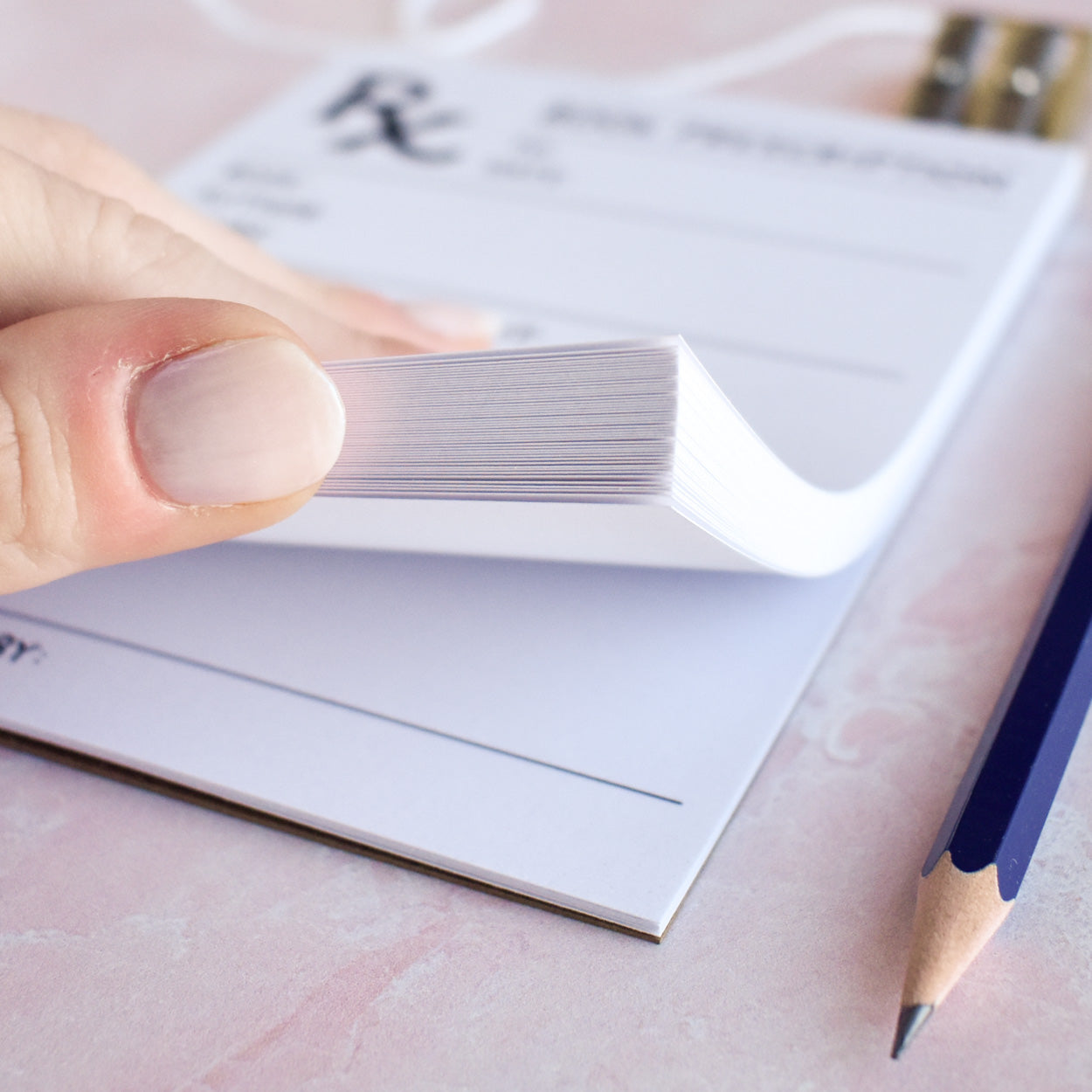 Book Prescription Notepad