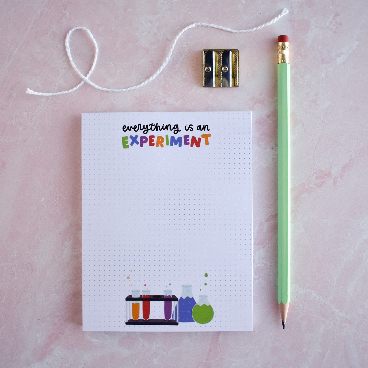 Everything Is An Experiment Notepad