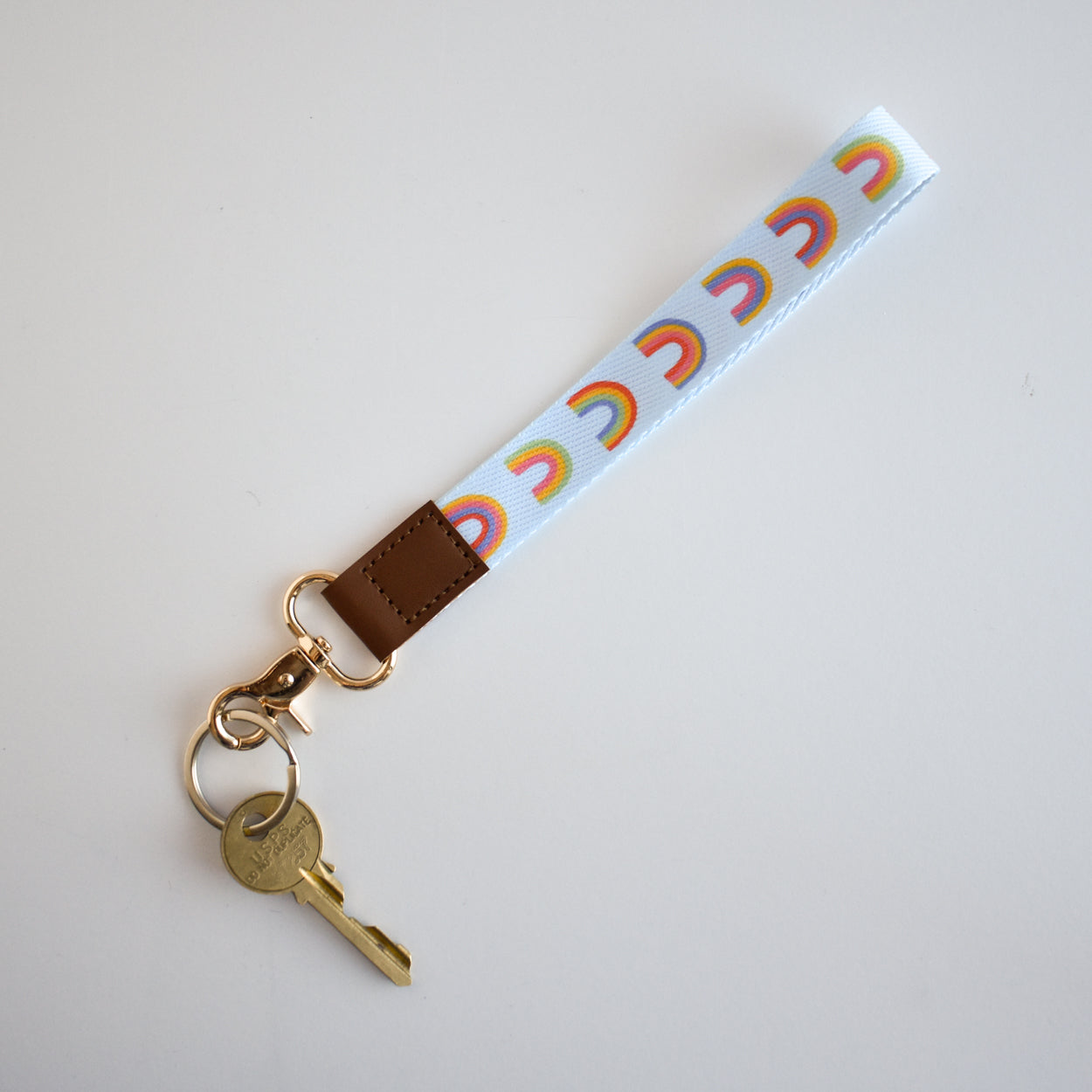 Whimsy Rainbows Wristlet
