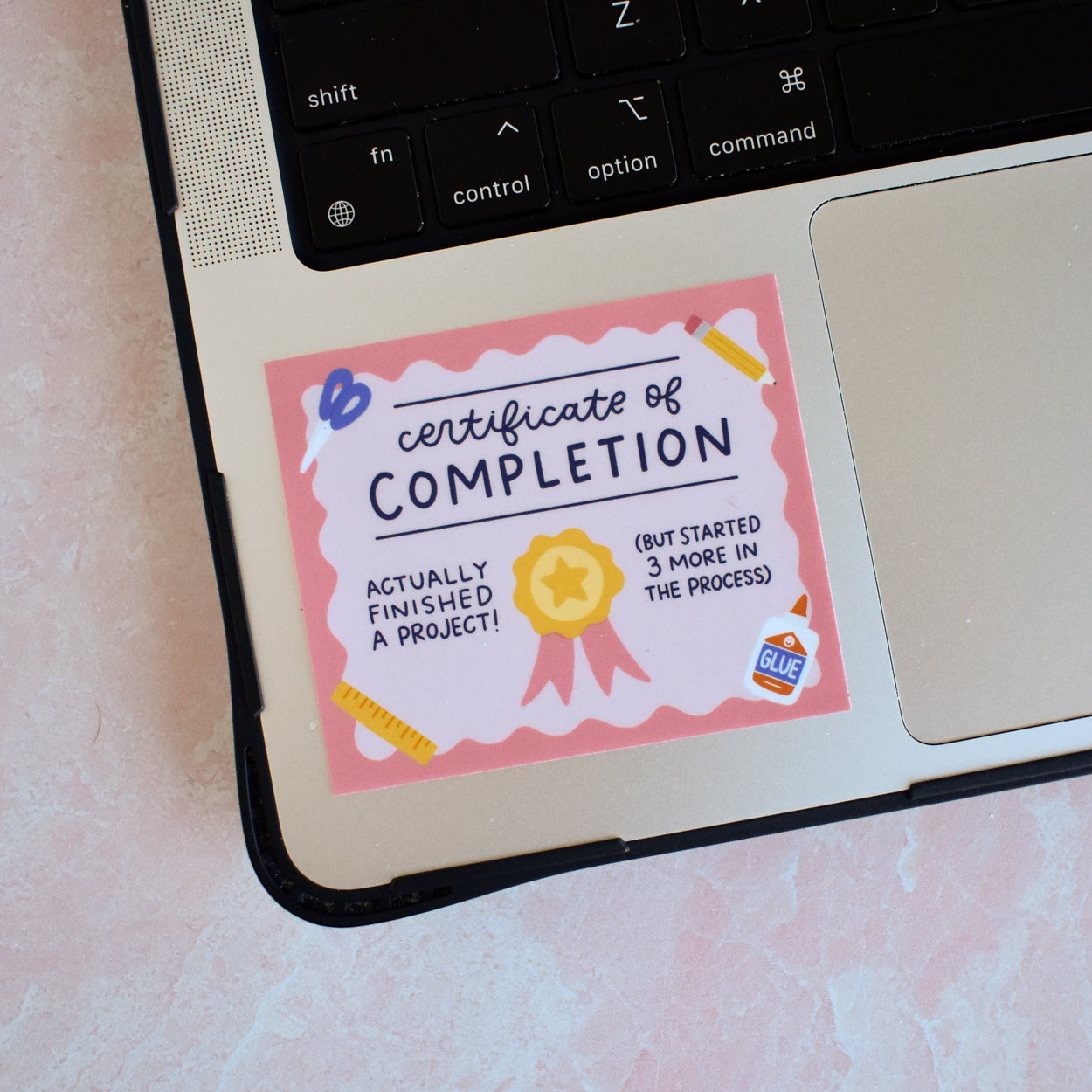 Certificate of Completion Sticker