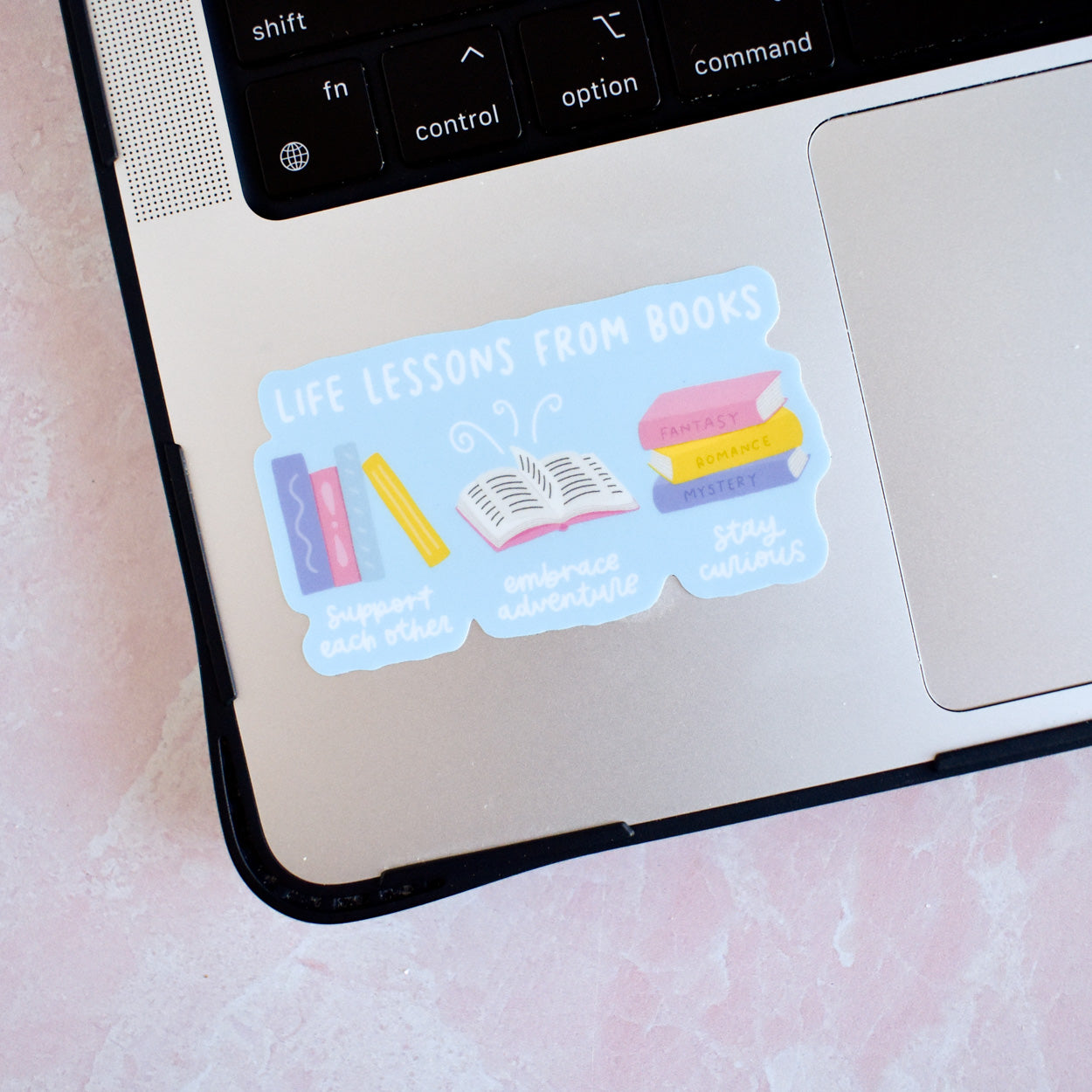 Life Lessons From Books Sticker