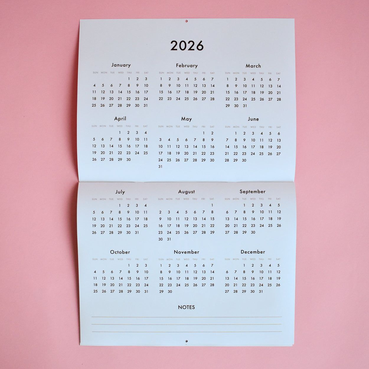 Encouragement 2026 Calendar