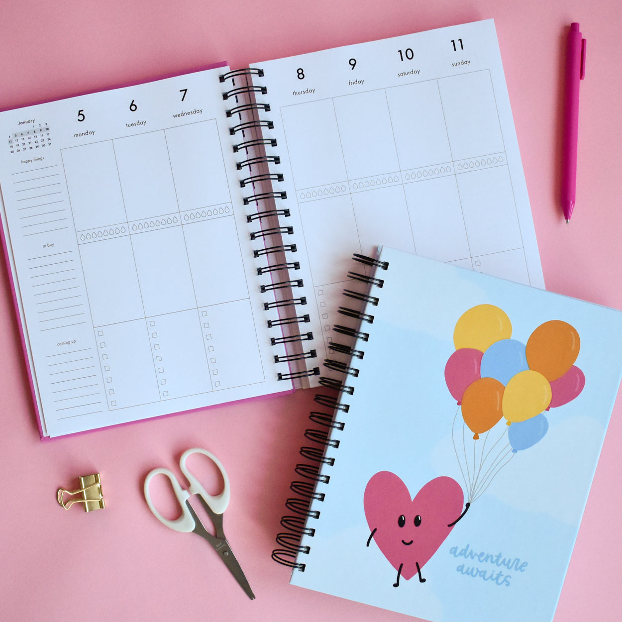 PREORDER Adventure Awaits Planner (Ships 12/5)