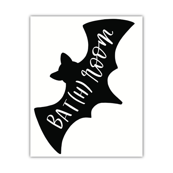 Bat(h)room Sign (Digital Download)
