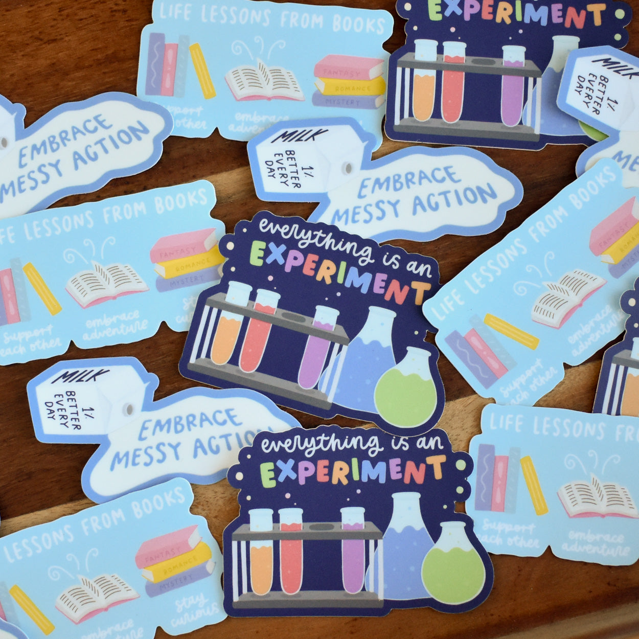 Everything Is An Experiment Sticker