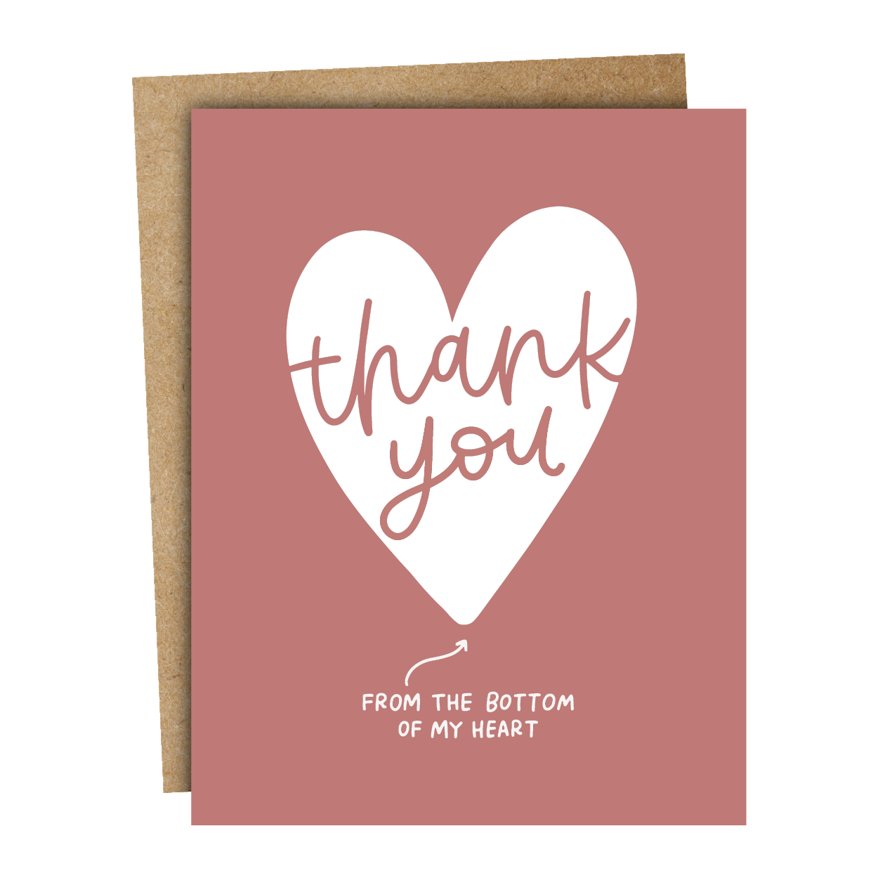 From the Bottom of My Heart Card