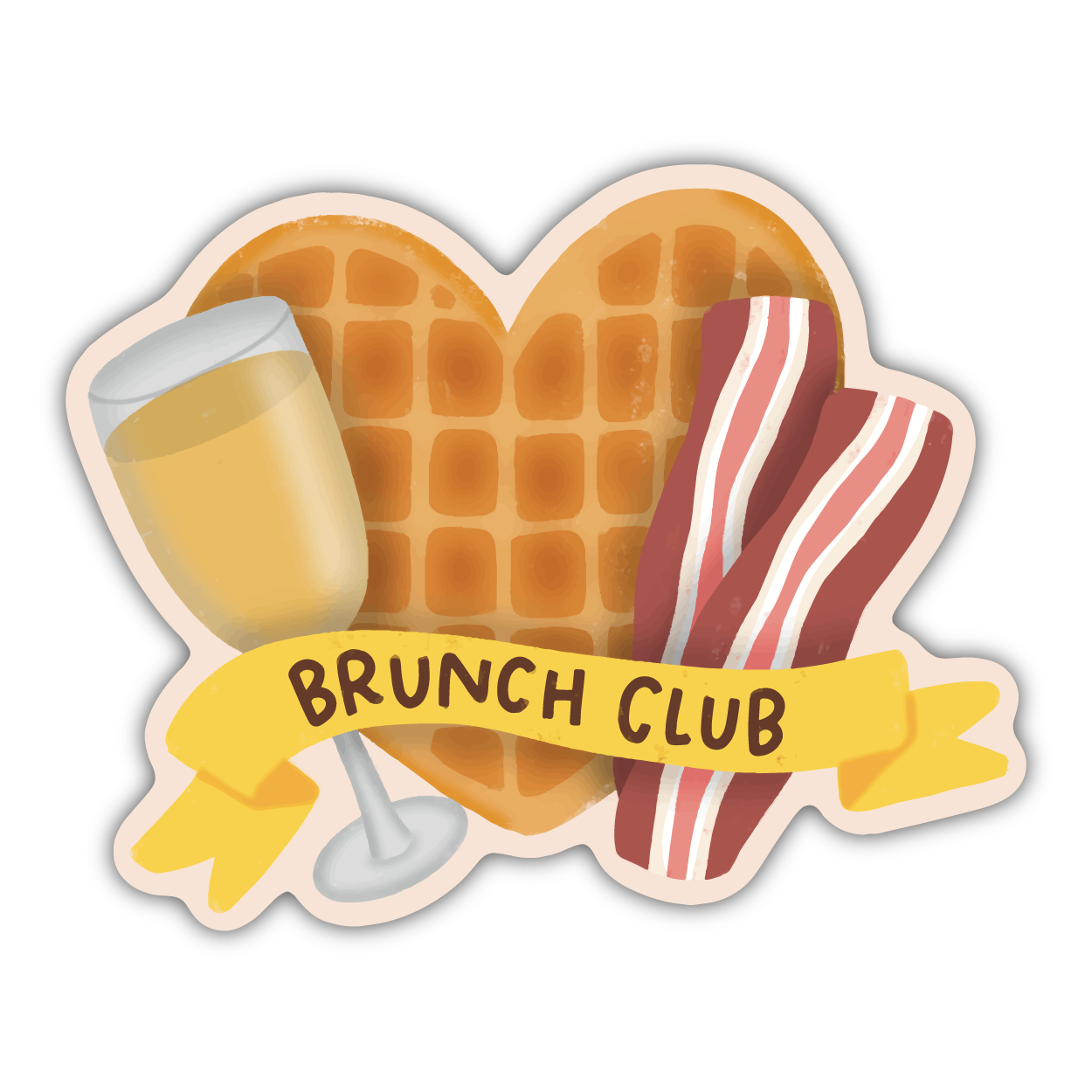 Brunch Club Sticker