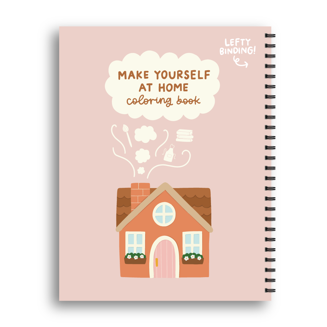 Make Yourself At Home Coloring Book