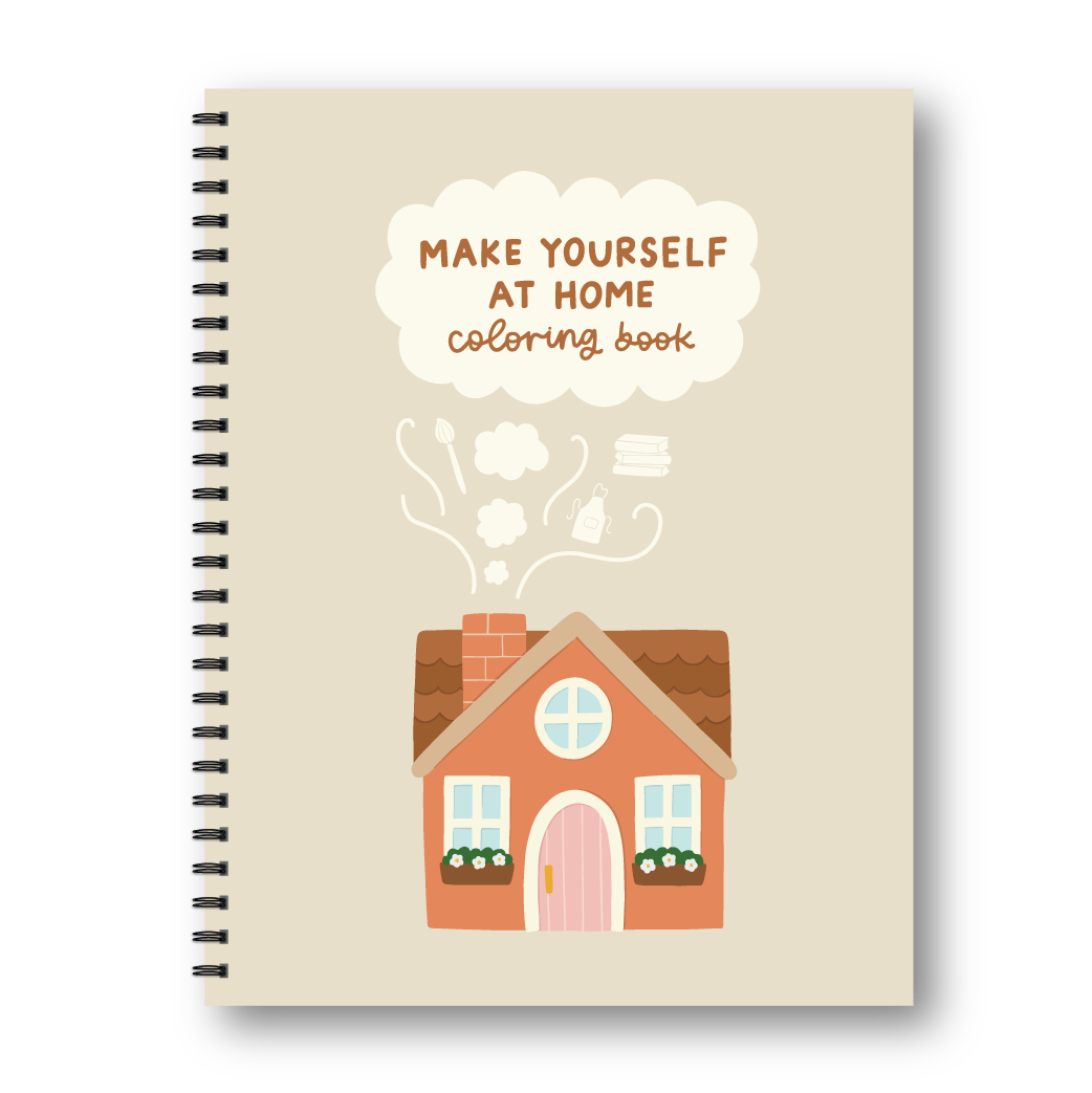 Make Yourself At Home Coloring Book