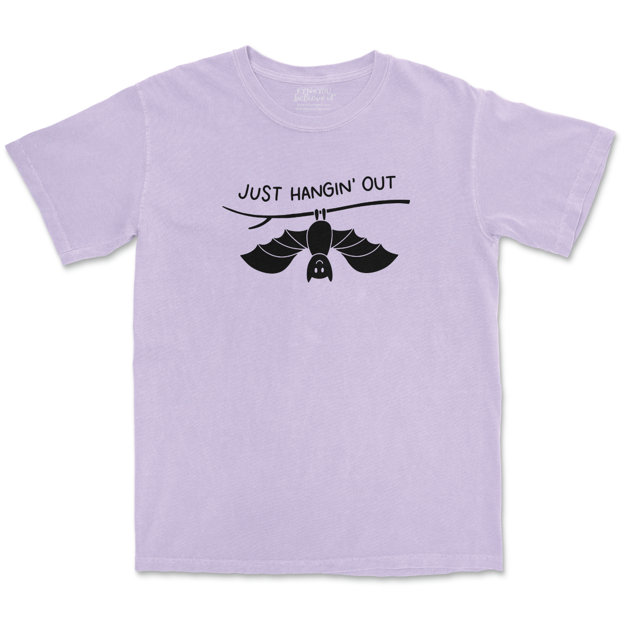 PREORDER Just Hangin' Out Bat Tee (Ships 10/1 - entire order is held until this date!)
