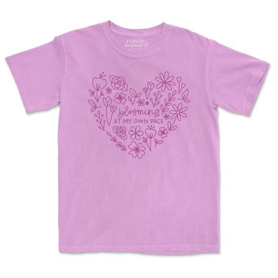 Blooming At My Own Pace Tee
