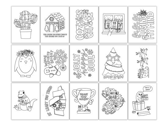 Load image into Gallery viewer, Christmas Coloring Book
