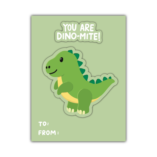 Load image into Gallery viewer, Dino-Mite Sticker Gram
