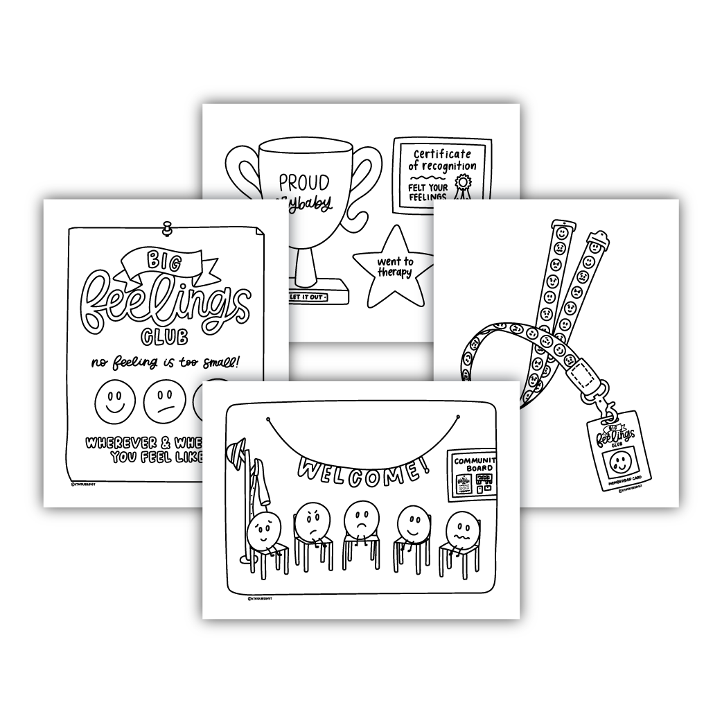 Kyn You Color It: Inside the Big Feelings Club