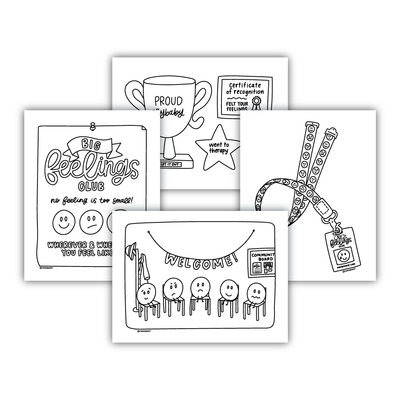 Kyn You Color It: Inside the Big Feelings Club