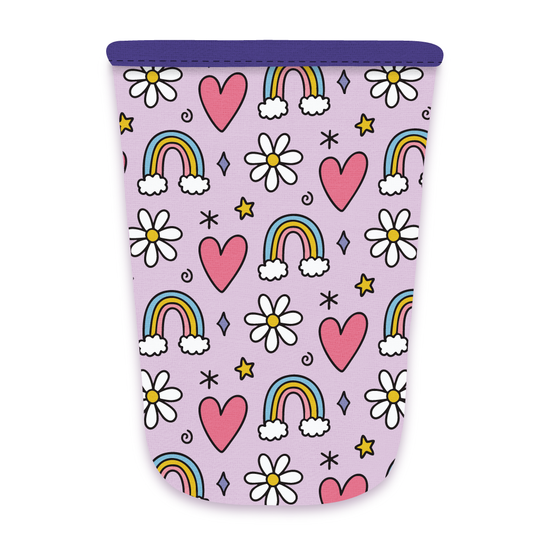 Rainbow Pattern Drink Sleeve