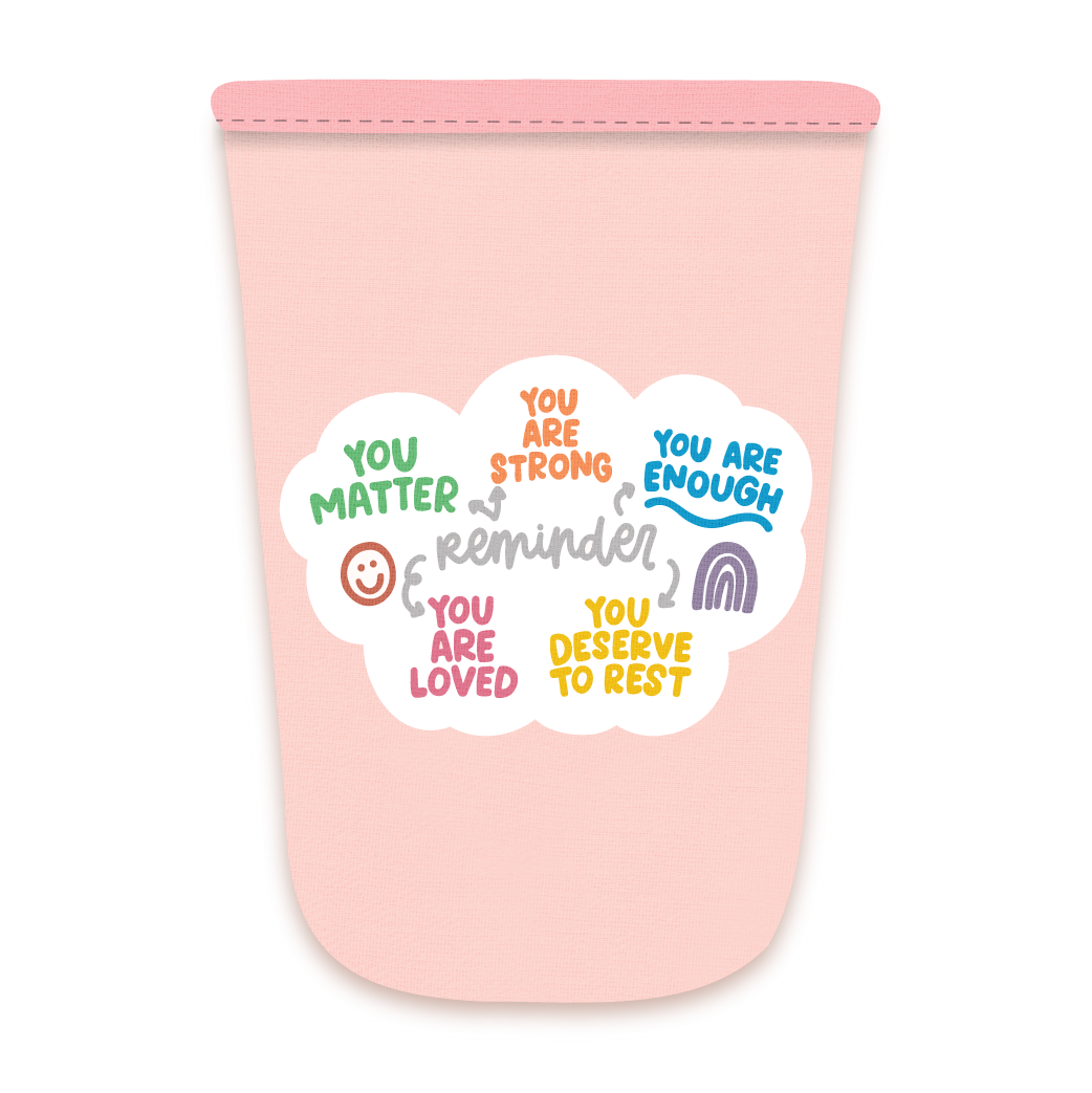 Affirmations Drink Sleeve