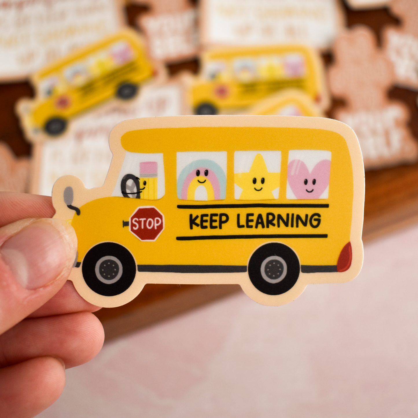 Keep Learning Sticker