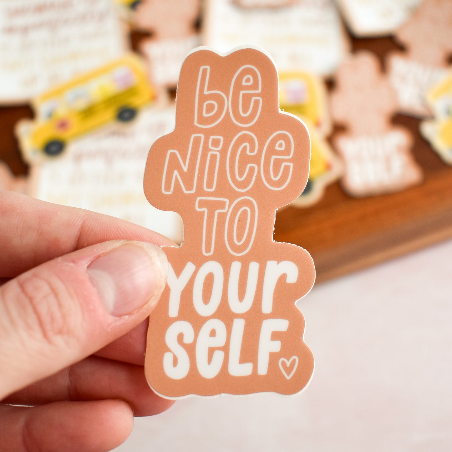 Be Nice To Yourself Sticker