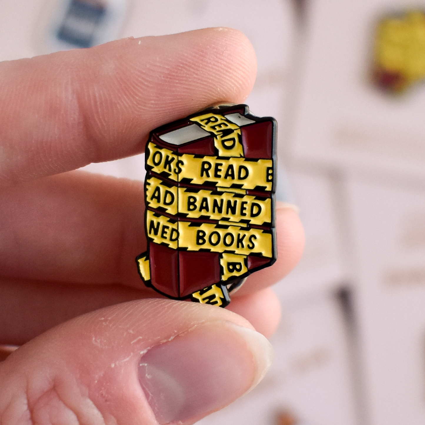 Read Banned Books Pin