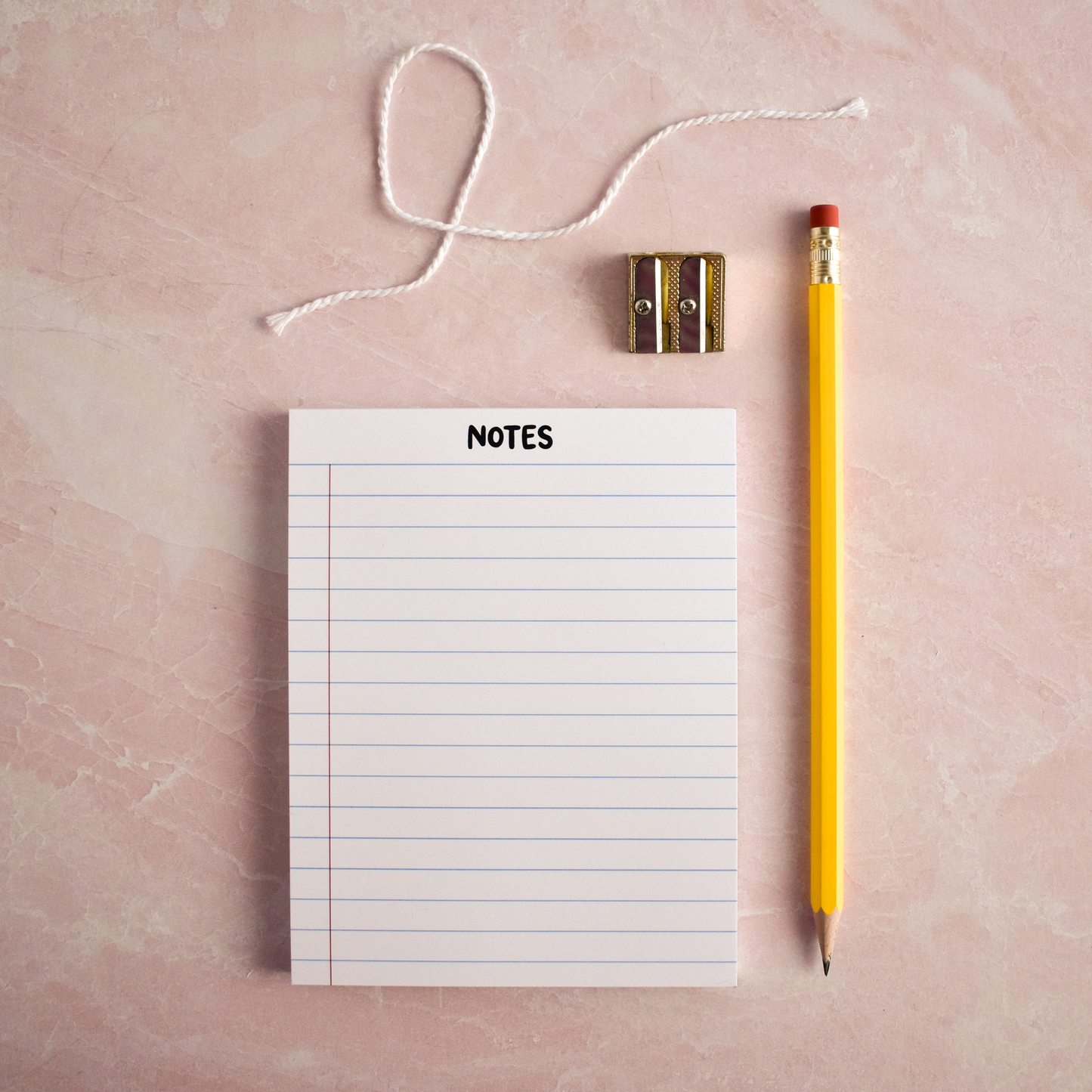 Lined Notes Notepad