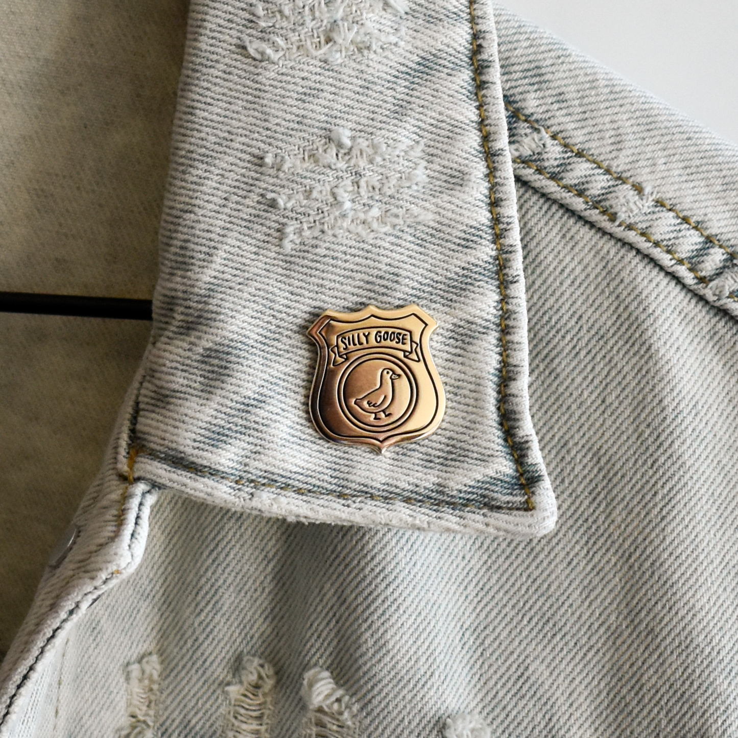 Silly Goose Badge Pin
