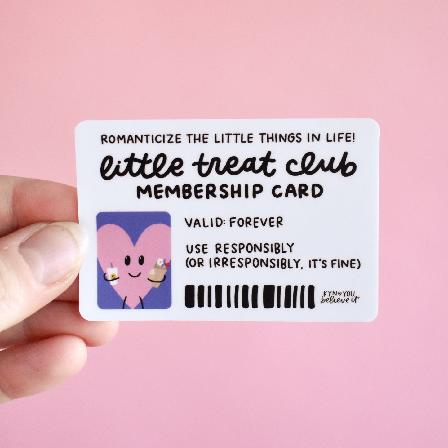 Little Treat Membership Sticker Gram