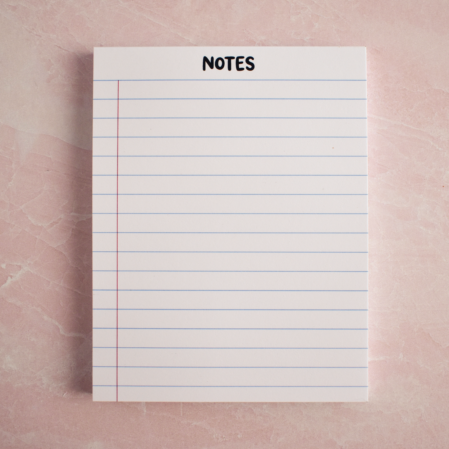 Lined Notes Notepad