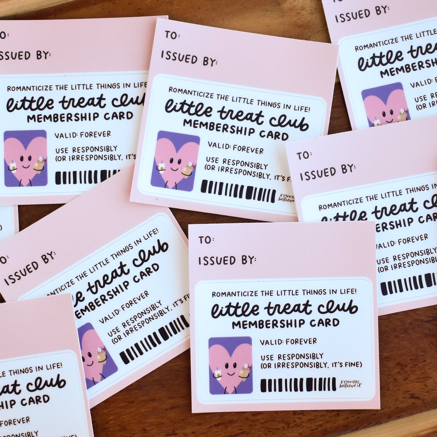 Little Treat Membership Sticker Gram
