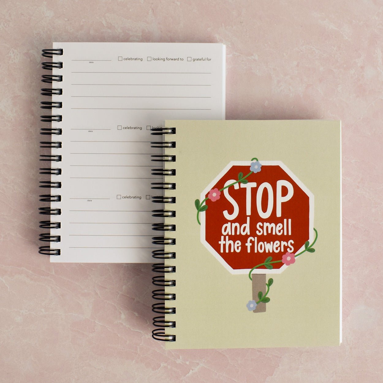 Stop And Smell The Flowers Gratitude Journal